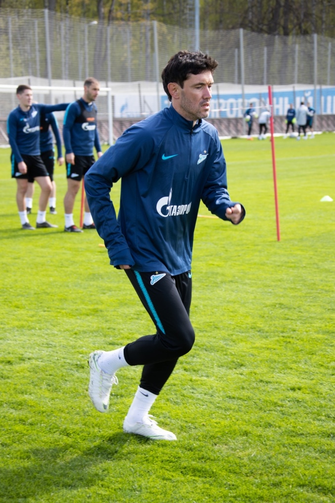 Открытая тренировка «Зенита» перед матчем с ЦСКА