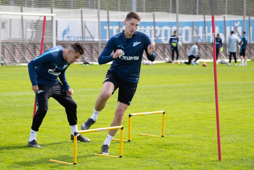 Открытая тренировка «Зенита» перед матчем с ЦСКА