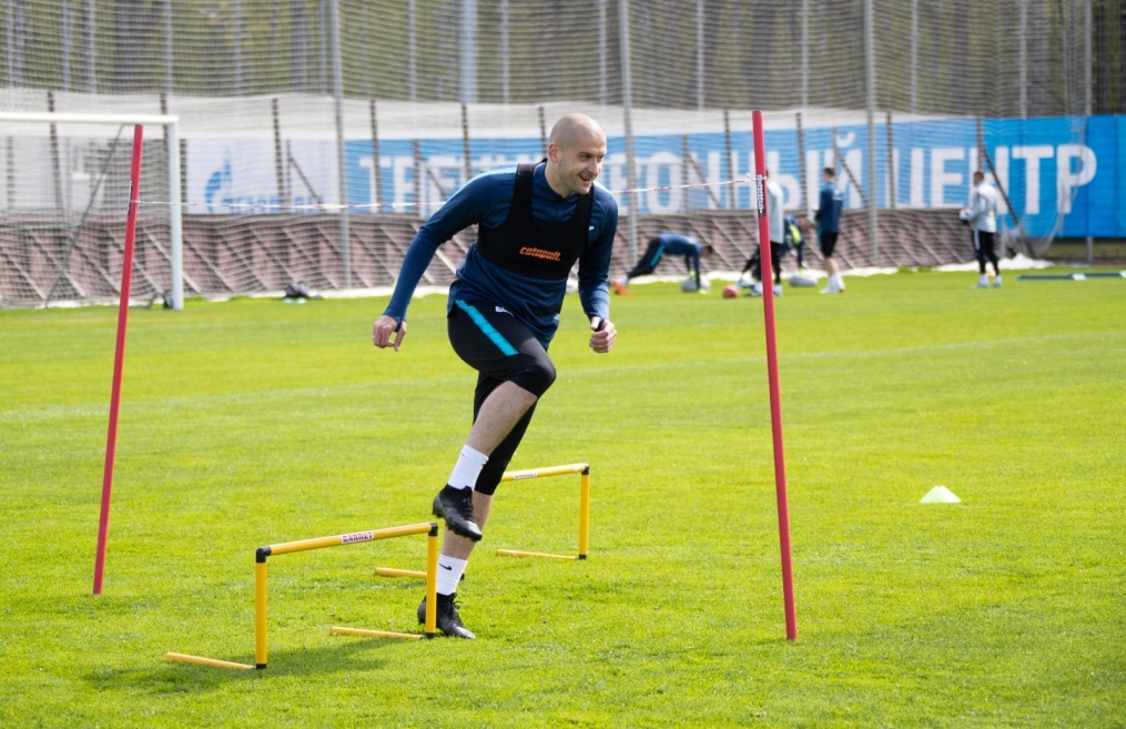 Открытая тренировка «Зенита» перед матчем с ЦСКА