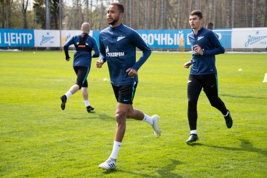 Открытая тренировка «Зенита» перед матчем с ЦСКА