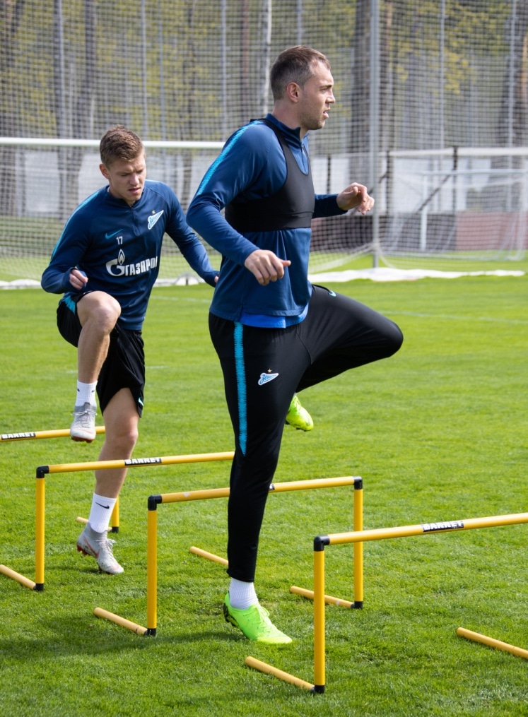 Открытая тренировка «Зенита» перед матчем с ЦСКА