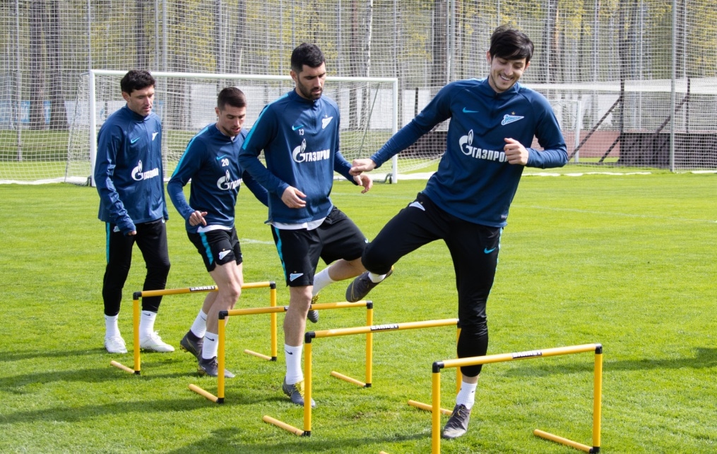 Открытая тренировка «Зенита» перед матчем с ЦСКА