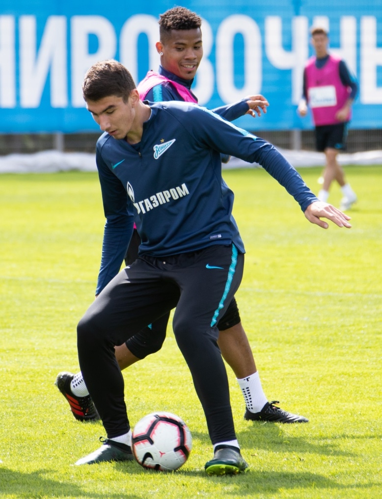 Открытая тренировка «Зенита» перед матчем с ЦСКА
