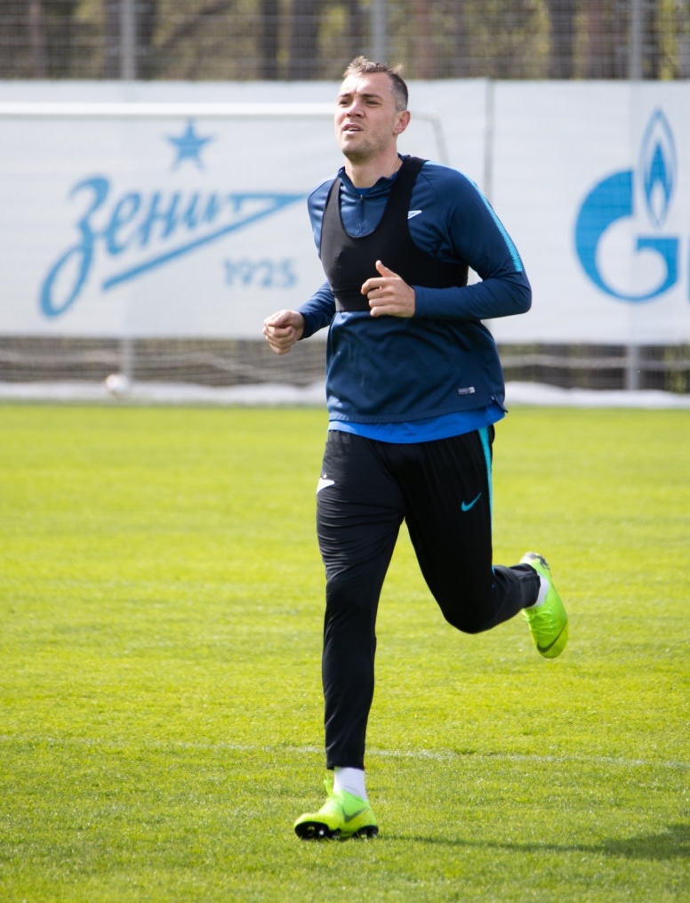 Открытая тренировка «Зенита» перед матчем с ЦСКА