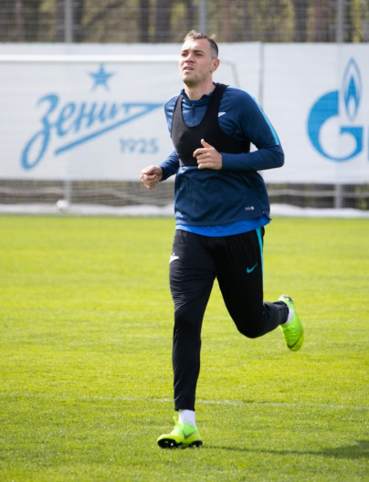 Открытая тренировка «Зенита» перед матчем с ЦСКА