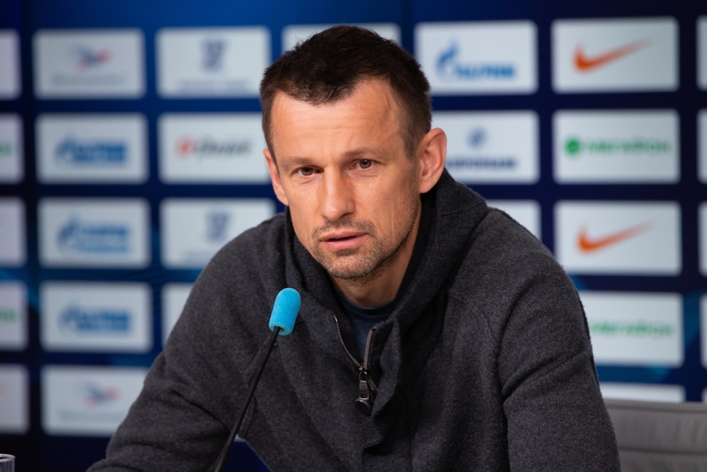 Пресс-конференция «Зенита» перед матчем с ЦСКА