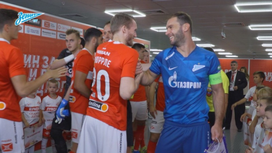 Скрытая камера «Зенит-ТВ»: «Спартак» и чемпион страны на «Открытие Арене»