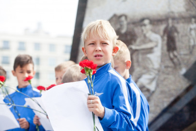 Команда сестрорецкого филиала Академии «Зенита» участвует в акции «День Памяти» в день начала блокады Ленинграда