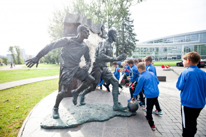 Команда сестрорецкого филиала Академии «Зенита» участвует в акции «День Памяти» в день начала блокады Ленинграда