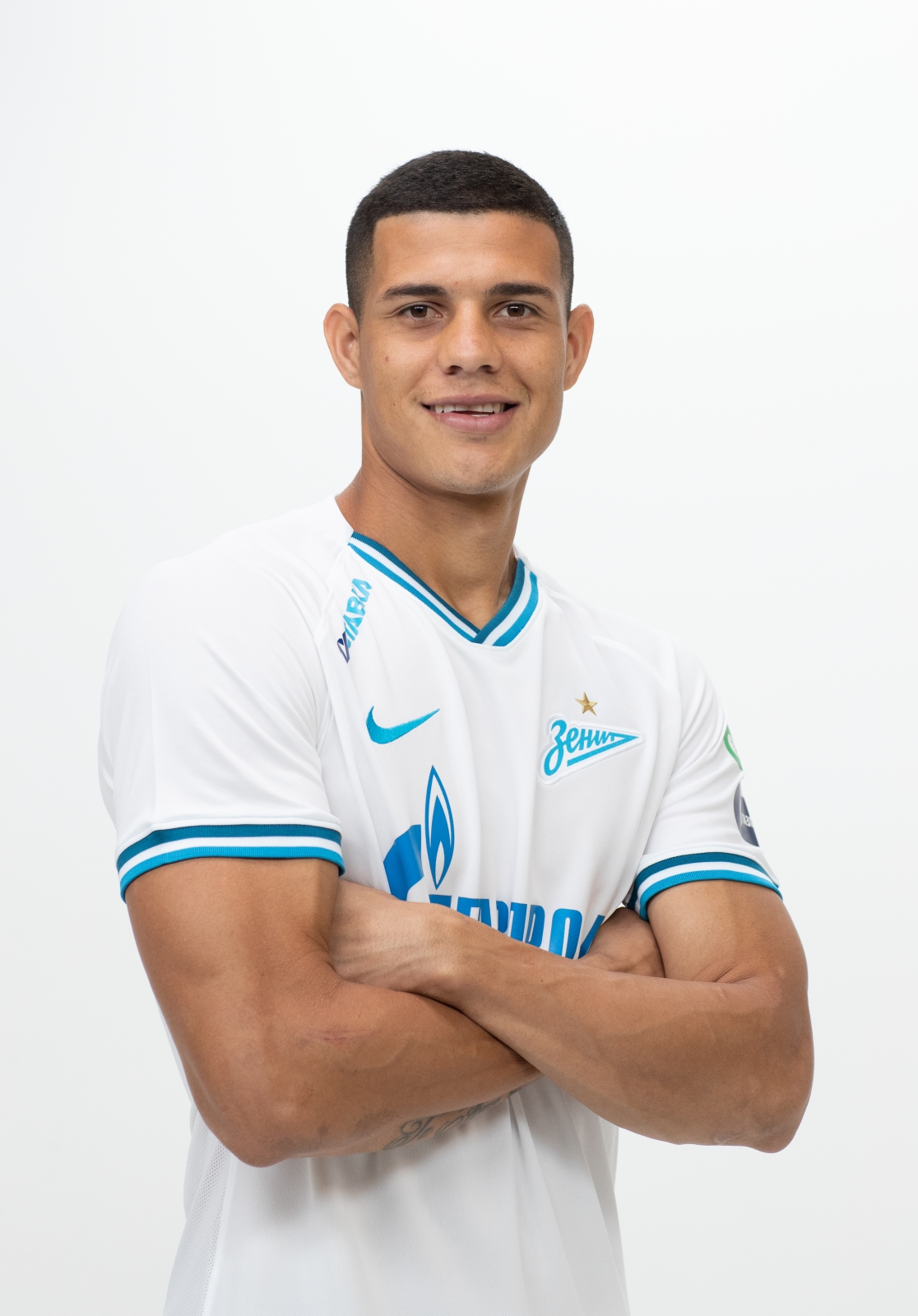 Фотосессия футболистов и тренеров основного состава ФК «Зенит» сезона 2019/20