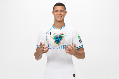 Фотосессия футболистов и тренеров основного состава ФК «Зенит» сезона 2019/20