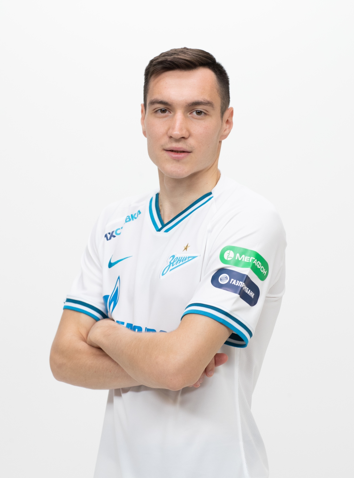 Фотосессия футболистов и тренеров основного состава ФК «Зенит» сезона 2019/20