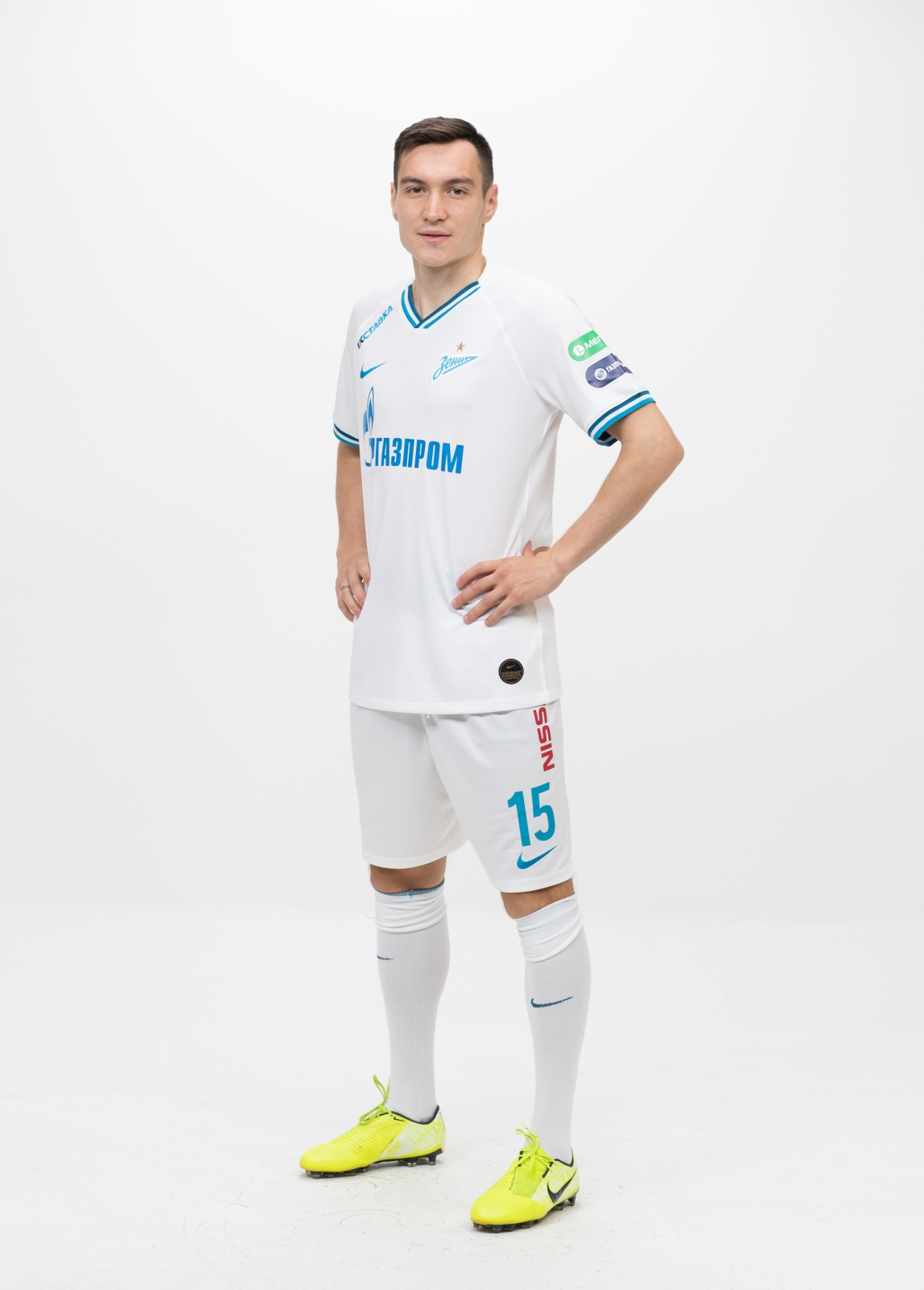 Фотосессия футболистов и тренеров основного состава ФК «Зенит» сезона 2019/20