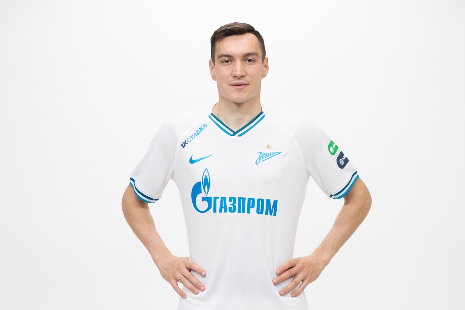 Фотосессия футболистов и тренеров основного состава ФК «Зенит» сезона 2019/20