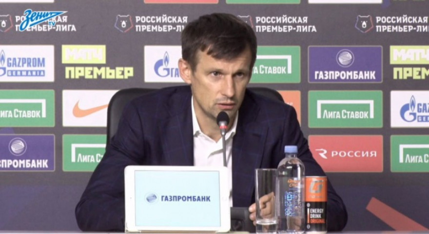 «Зенит-ТВ»: Пресс-конференция Сергея Семака после матча с «Арсеналом»