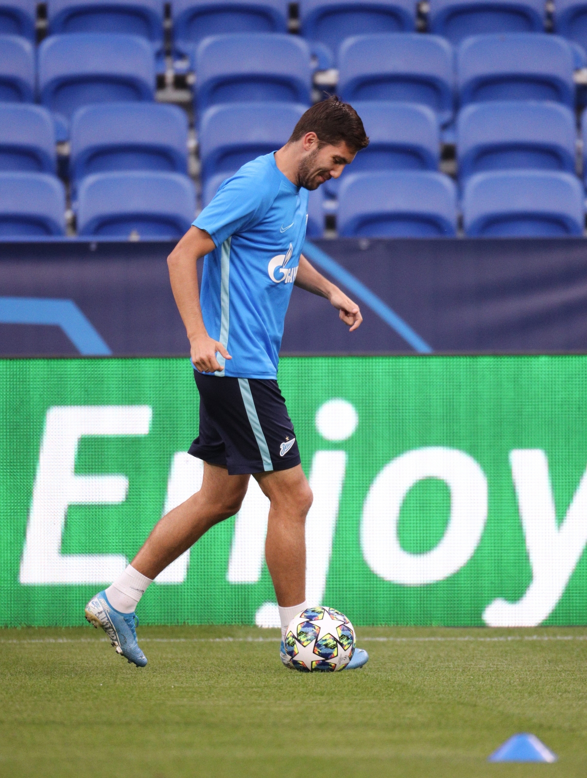 Открытая тренировка «Зенита» перед матчем с «Лионом»