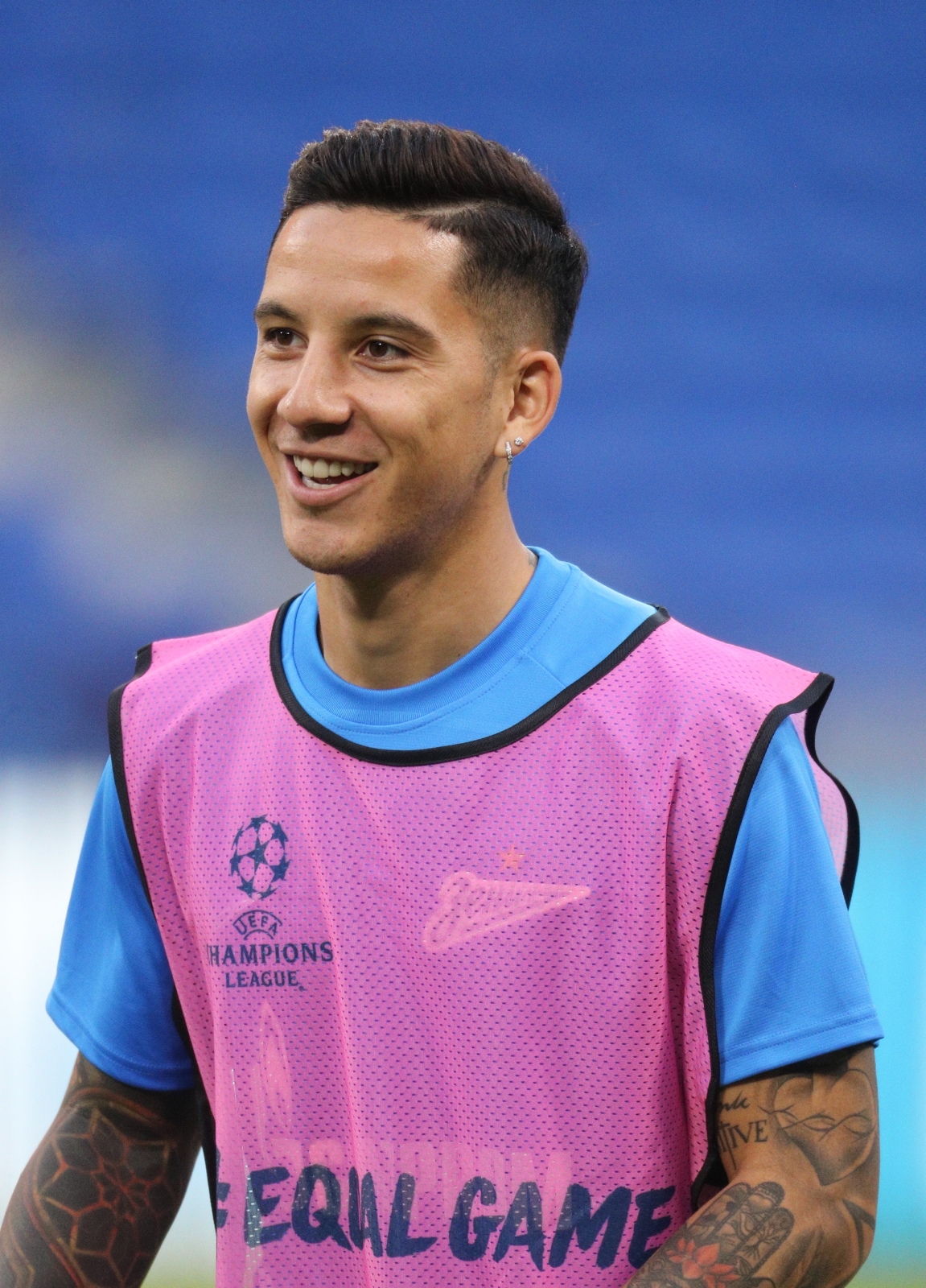 Открытая тренировка «Зенита» перед матчем с «Лионом»