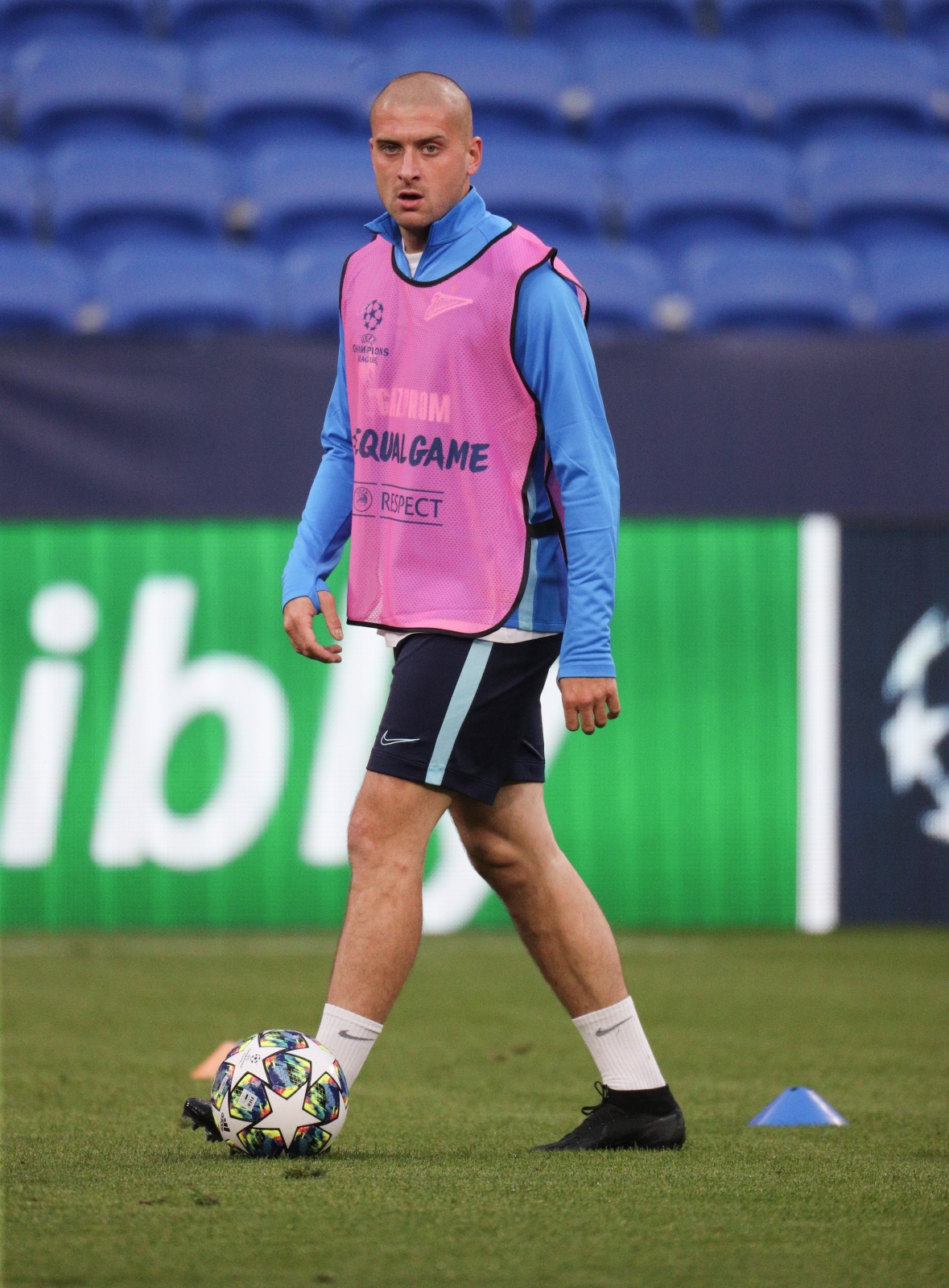 Открытая тренировка «Зенита» перед матчем с «Лионом»