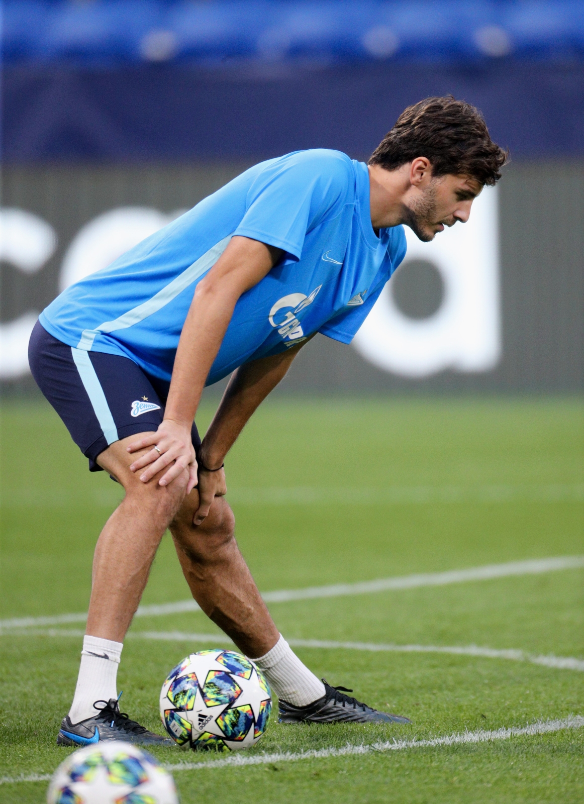 Открытая тренировка «Зенита» перед матчем с «Лионом»