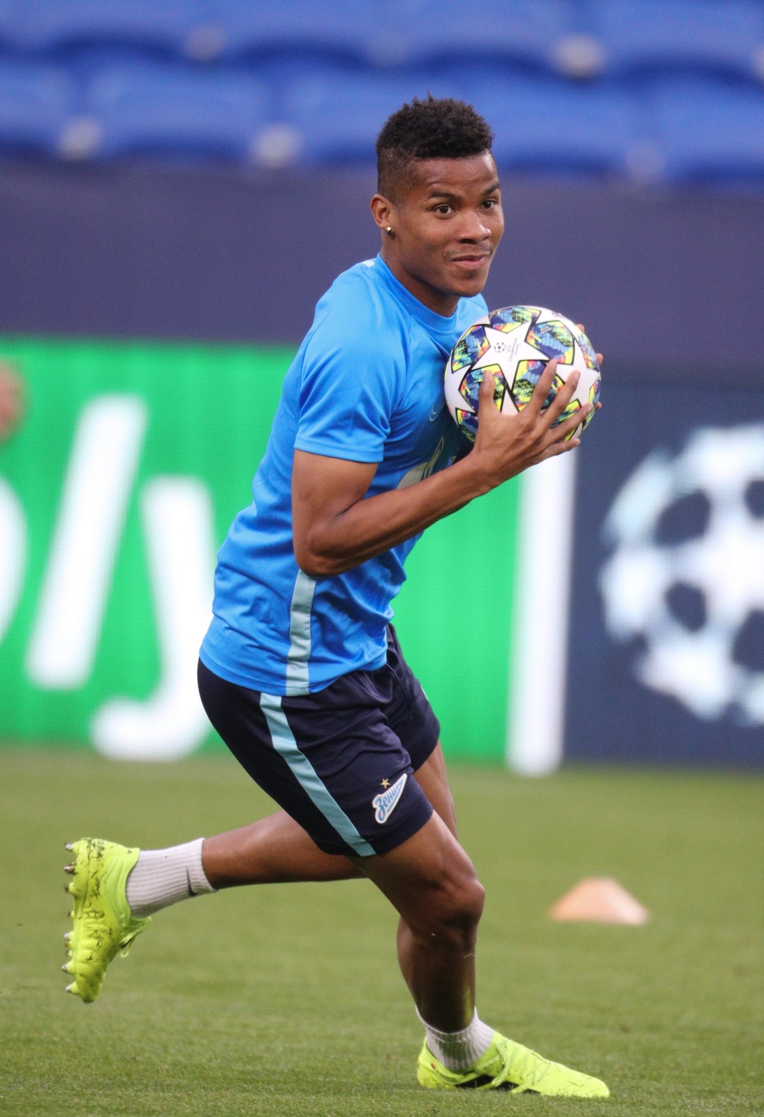 Открытая тренировка «Зенита» перед матчем с «Лионом»