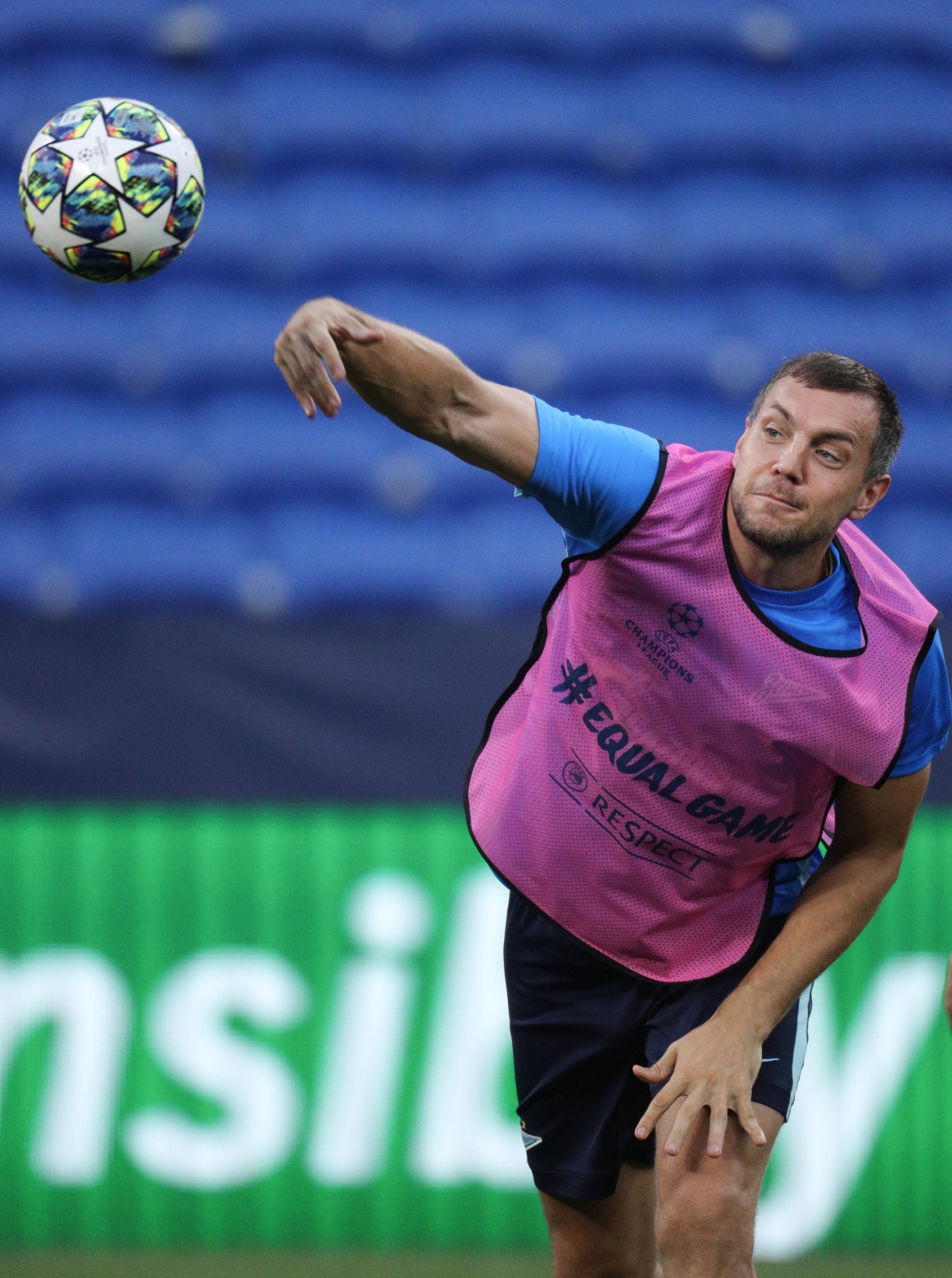 Открытая тренировка «Зенита» перед матчем с «Лионом»