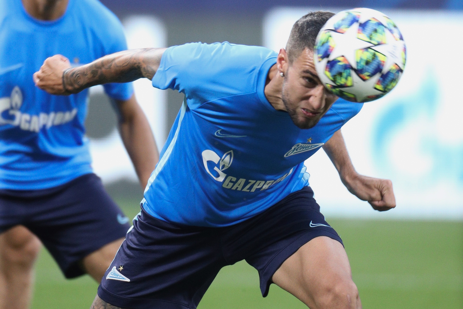 Открытая тренировка «Зенита» перед матчем с «Лионом»