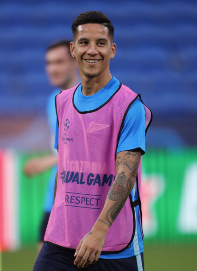 Открытая тренировка «Зенита» перед матчем с «Лионом»