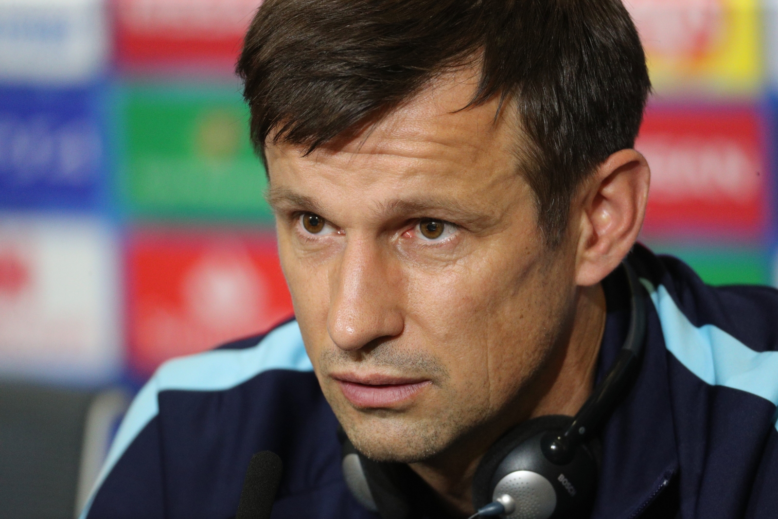 Пресс-конференция «Зенита» перед матчем с «Лионом»