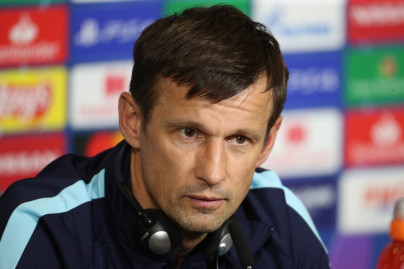 Пресс-конференция «Зенита» перед матчем с «Лионом»