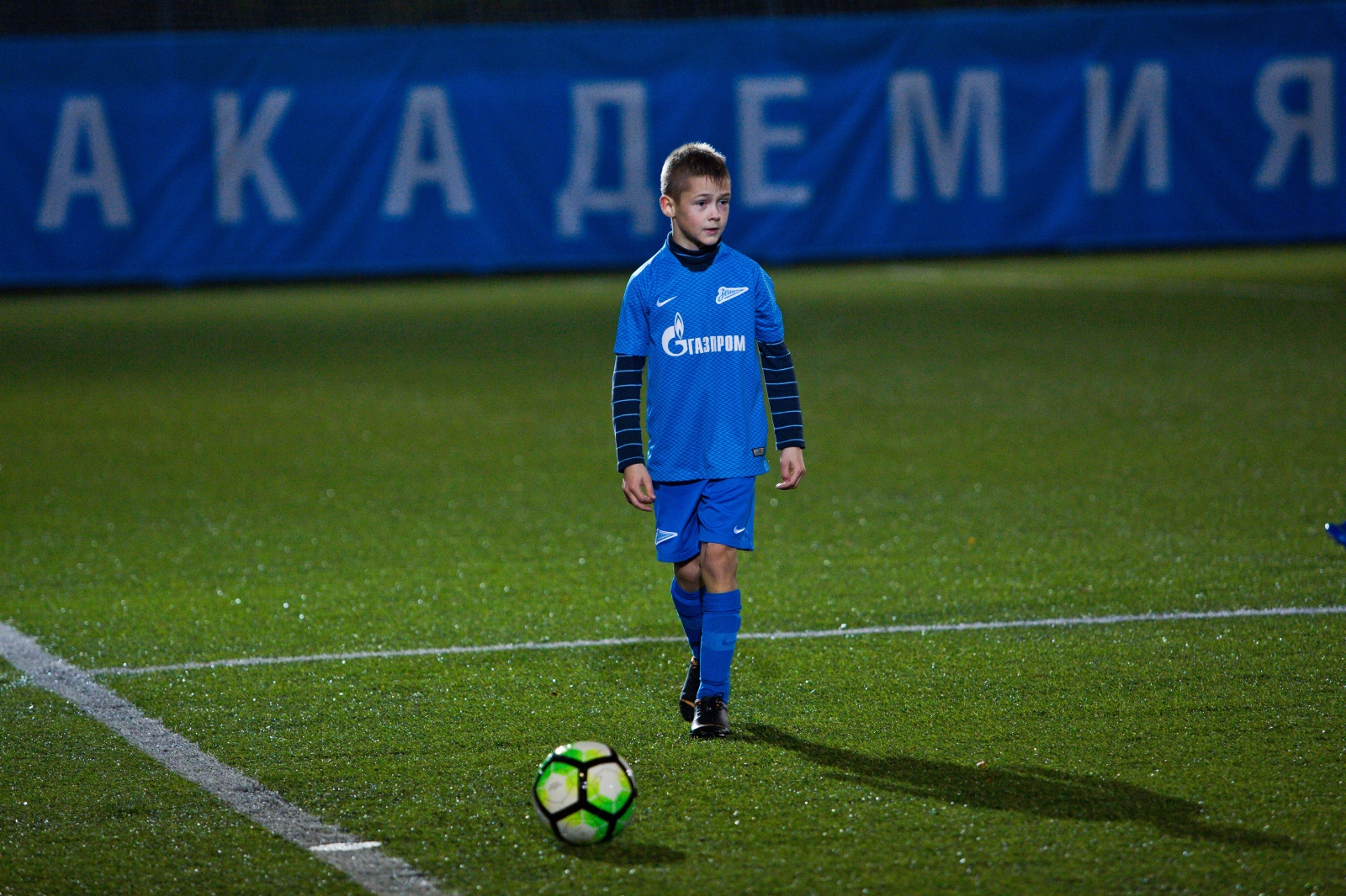 «Золотой матч» первенства Санкт-Петербурга двух команд Академии ФК «Зенит» U-10