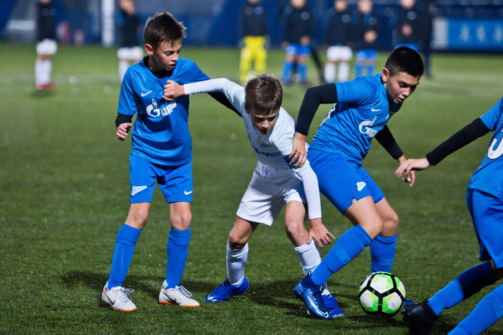 «Золотой матч» первенства Санкт-Петербурга двух команд Академии ФК «Зенит» U-10