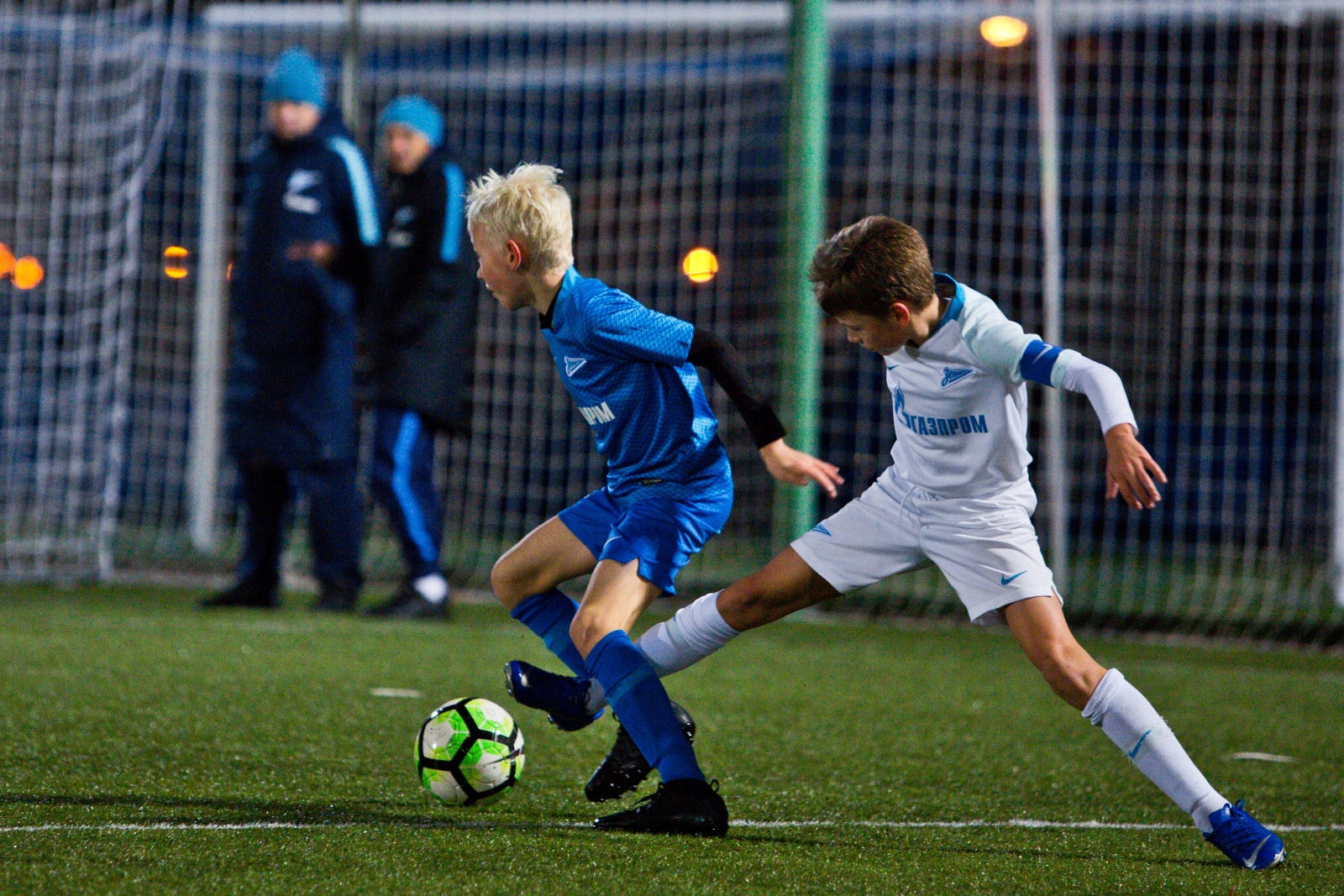 «Золотой матч» первенства Санкт-Петербурга двух команд Академии ФК «Зенит» U-10