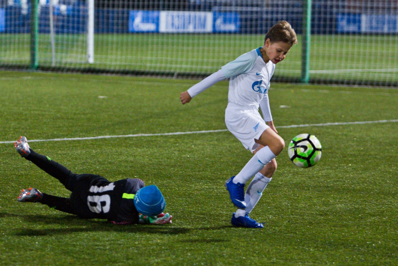 «Золотой матч» первенства Санкт-Петербурга двух команд Академии ФК «Зенит» U-10