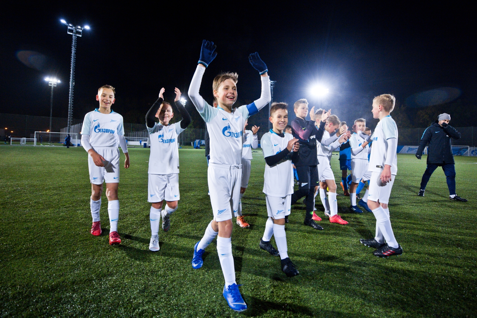 «Золотой матч» первенства Санкт-Петербурга двух команд Академии ФК «Зенит» U-10