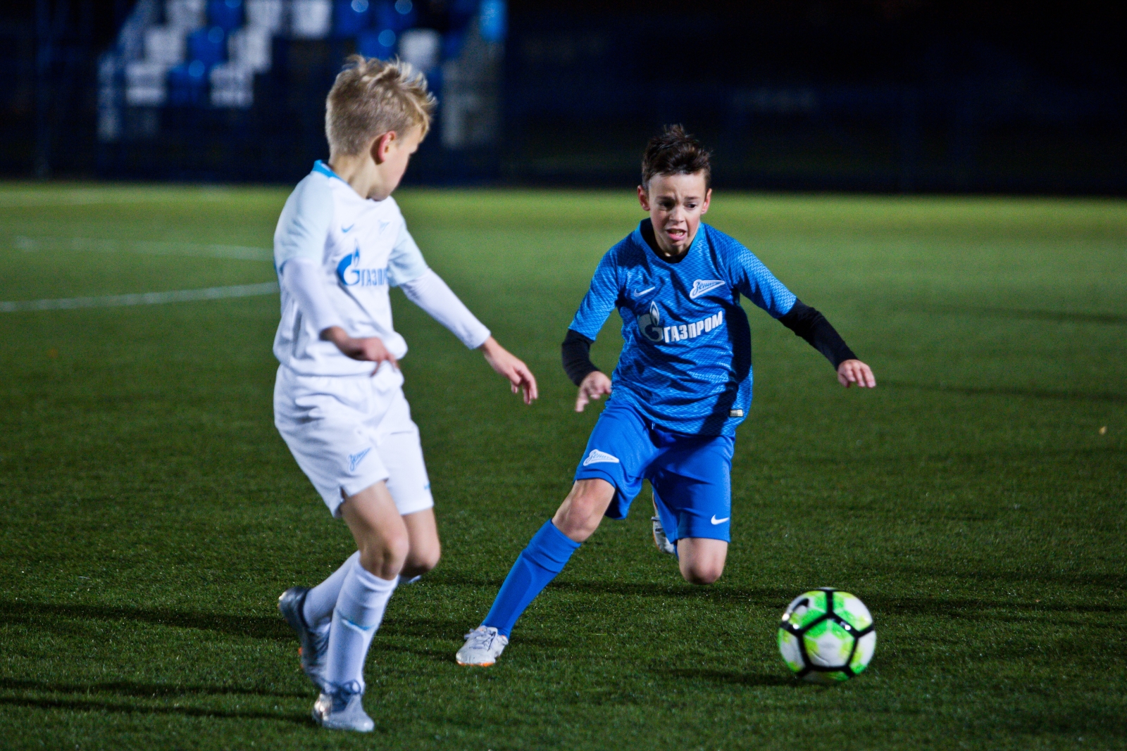 «Золотой матч» первенства Санкт-Петербурга двух команд Академии ФК «Зенит» U-10