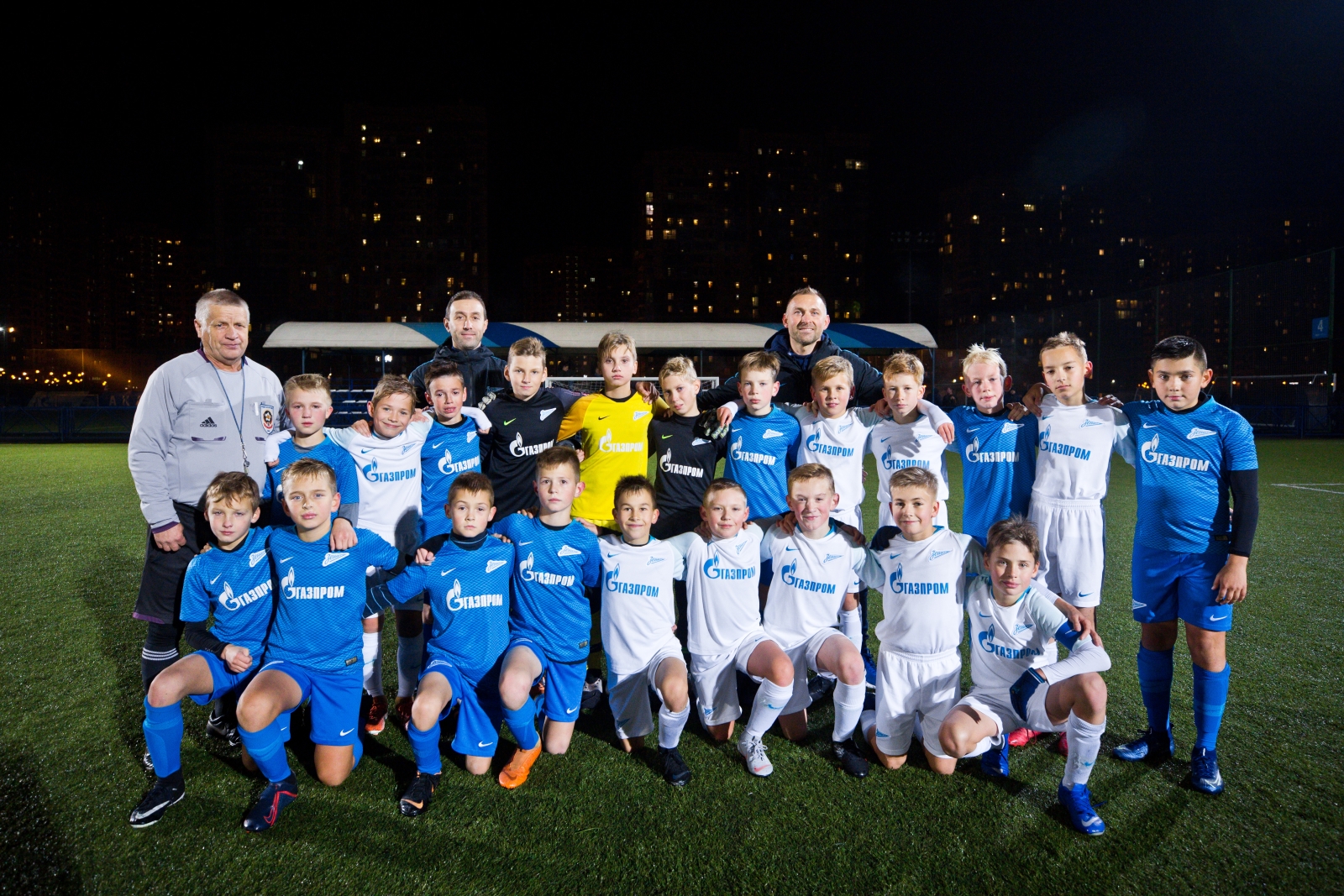 «Золотой матч» первенства Санкт-Петербурга двух команд Академии ФК «Зенит» U-10