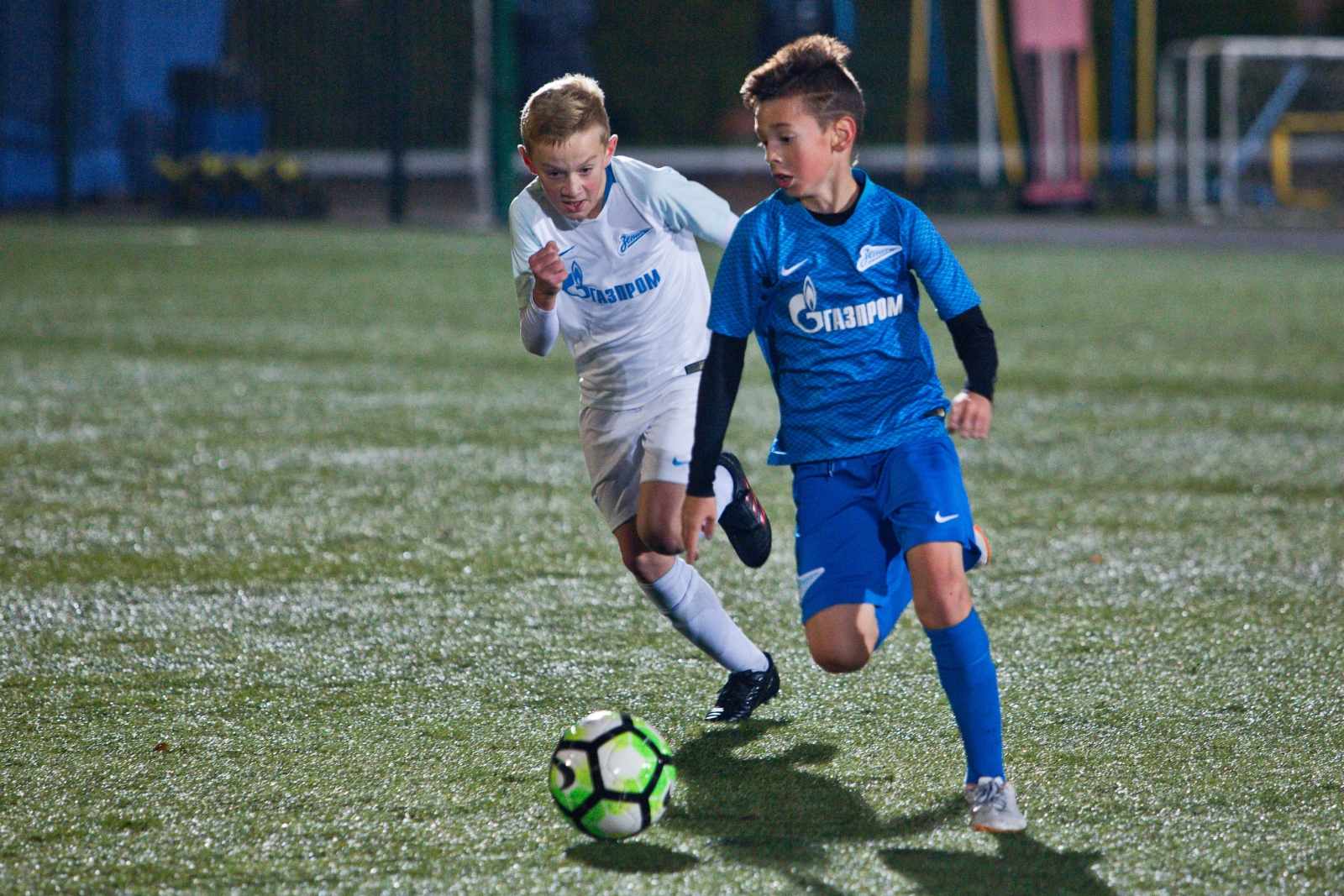 «Золотой матч» первенства Санкт-Петербурга двух команд Академии ФК «Зенит» U-10