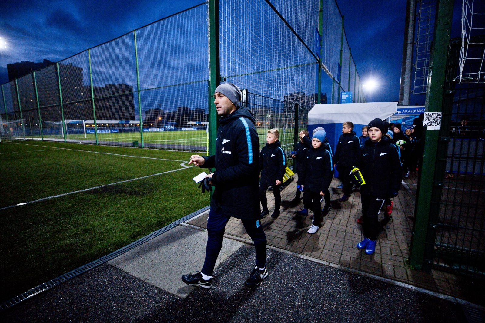 «Золотой матч» первенства Санкт-Петербурга двух команд Академии ФК «Зенит» U-10