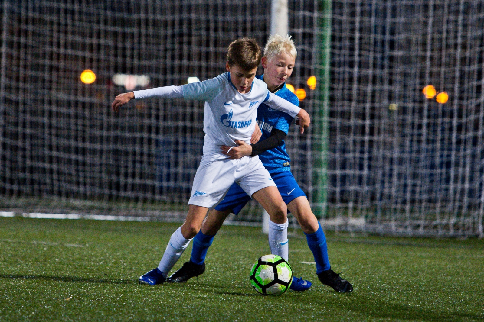 «Золотой матч» первенства Санкт-Петербурга двух команд Академии ФК «Зенит» U-10