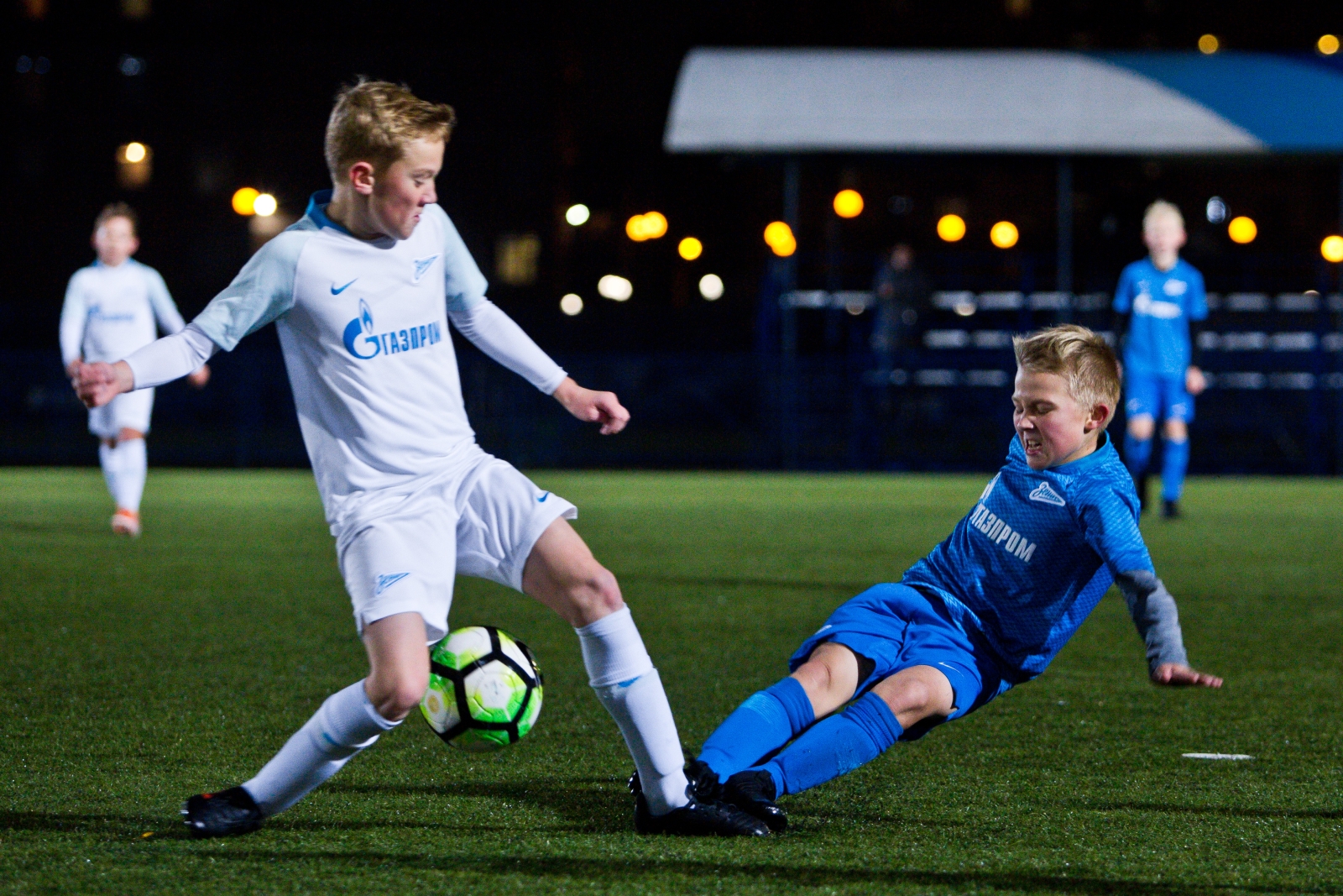 «Золотой матч» первенства Санкт-Петербурга двух команд Академии ФК «Зенит» U-10