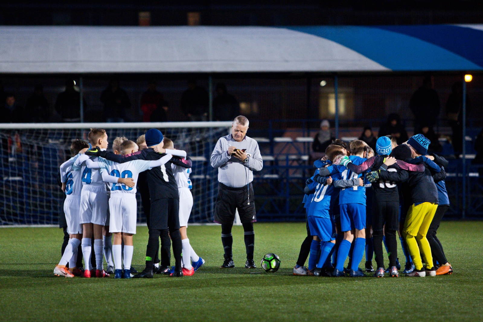 «Золотой матч» первенства Санкт-Петербурга двух команд Академии ФК «Зенит» U-10