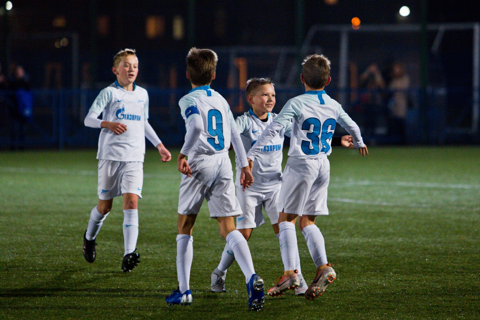 «Золотой матч» первенства Санкт-Петербурга двух команд Академии ФК «Зенит» U-10