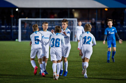 «Золотой матч» первенства Санкт-Петербурга двух команд Академии ФК «Зенит» U-10