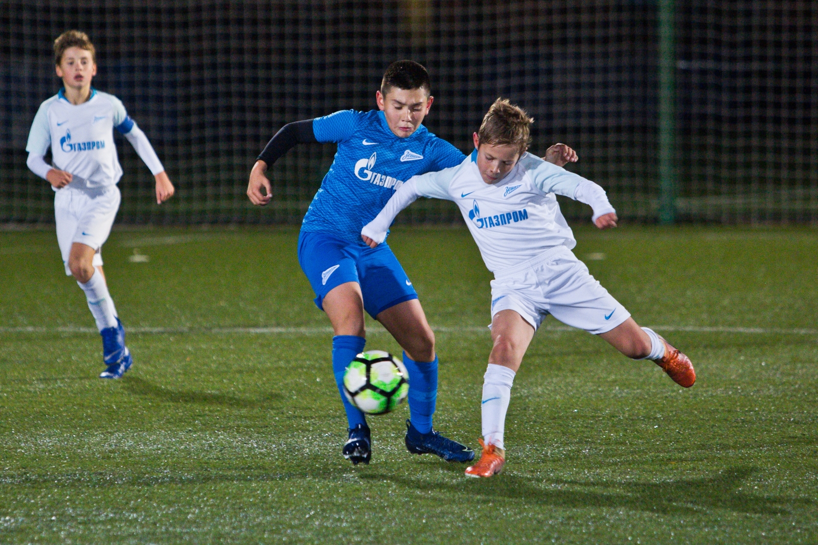 «Золотой матч» первенства Санкт-Петербурга двух команд Академии ФК «Зенит» U-10