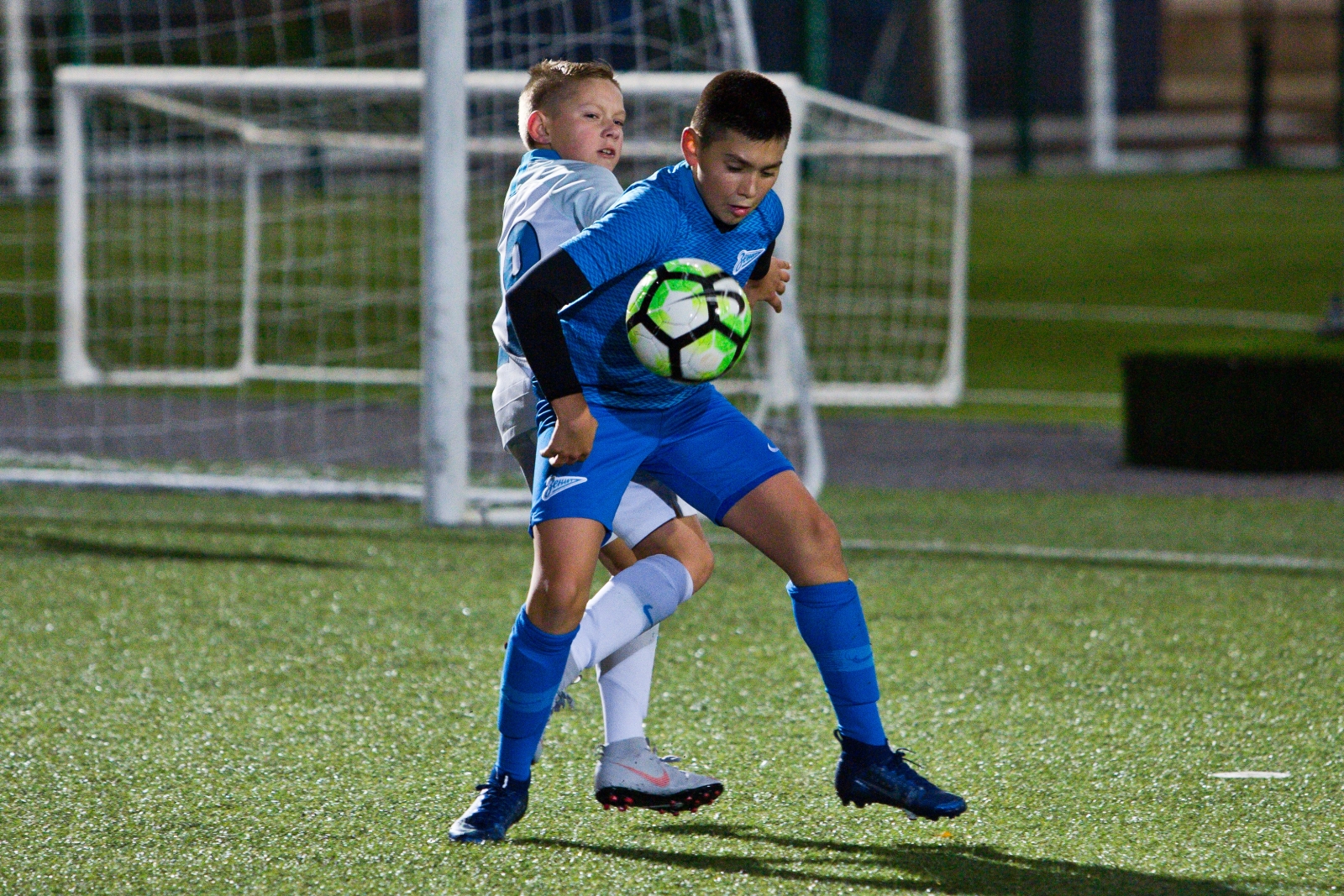 «Золотой матч» первенства Санкт-Петербурга двух команд Академии ФК «Зенит» U-10