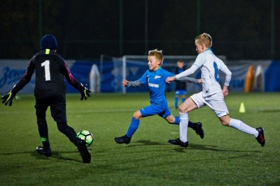 «Золотой матч» первенства Санкт-Петербурга двух команд Академии ФК «Зенит» U-10