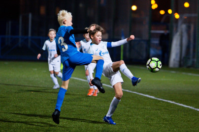 «Золотой матч» первенства Санкт-Петербурга двух команд Академии ФК «Зенит» U-10