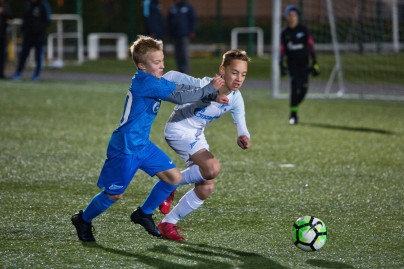 «Золотой матч» первенства Санкт-Петербурга двух команд Академии ФК «Зенит» U-10