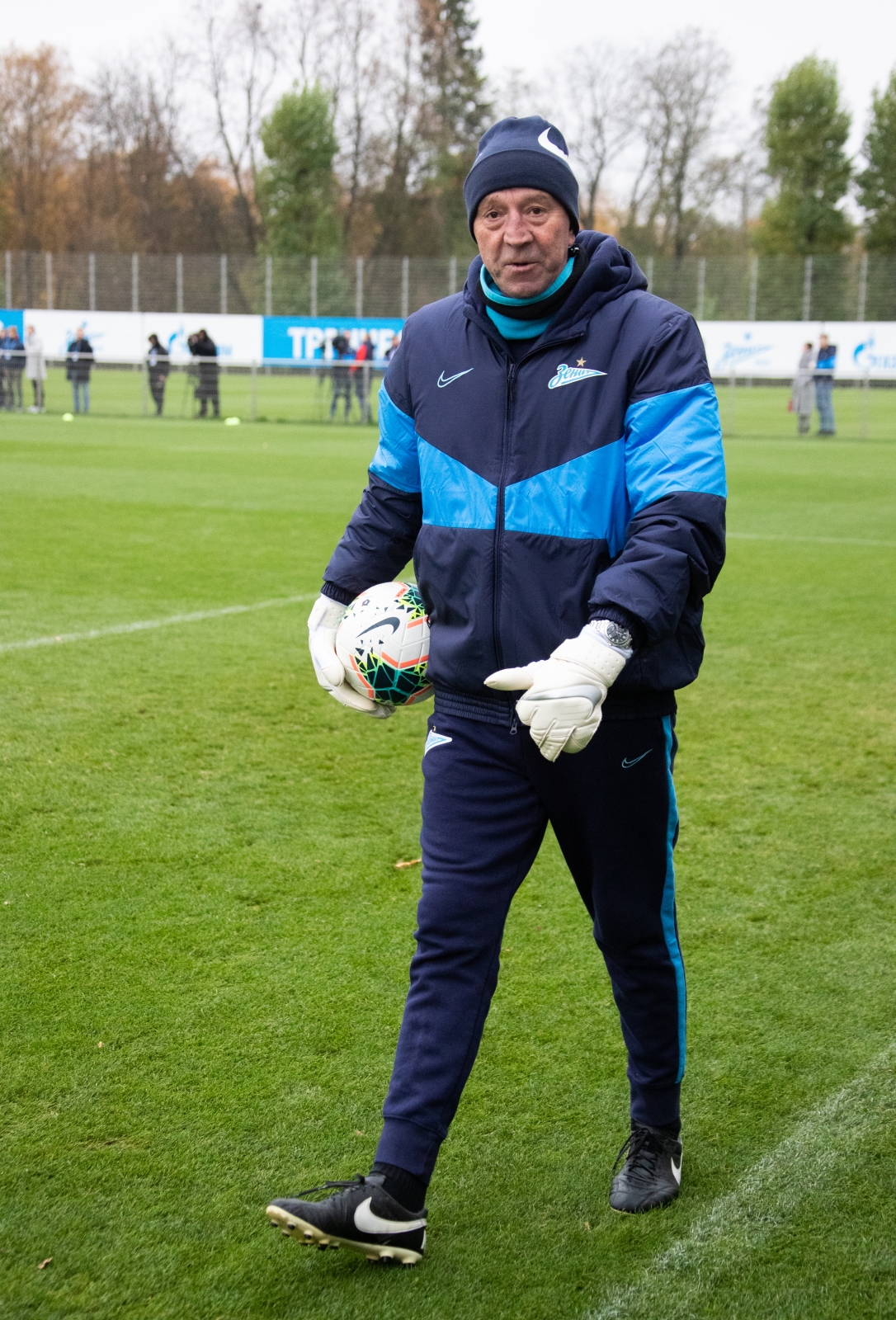 Открытая тренировка «Зенита» перед матчем с «Ростовом»