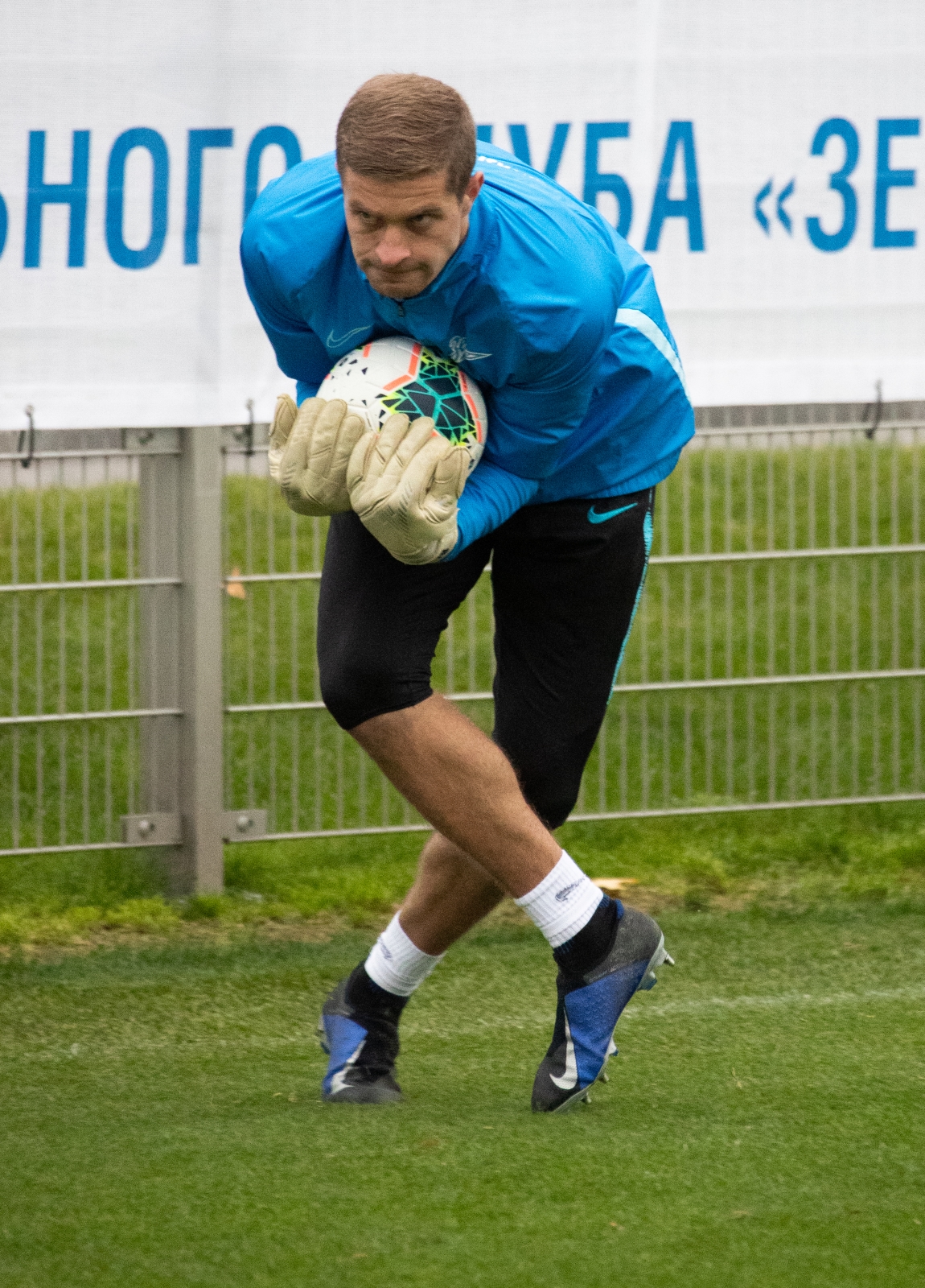 Открытая тренировка «Зенита» перед матчем с «Ростовом»